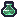 Green Ink Bottle
